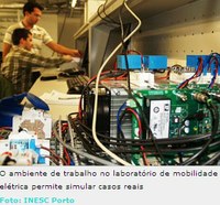 Primeiro laboratório de mobilidade elétrica do país mora no INESC Porto